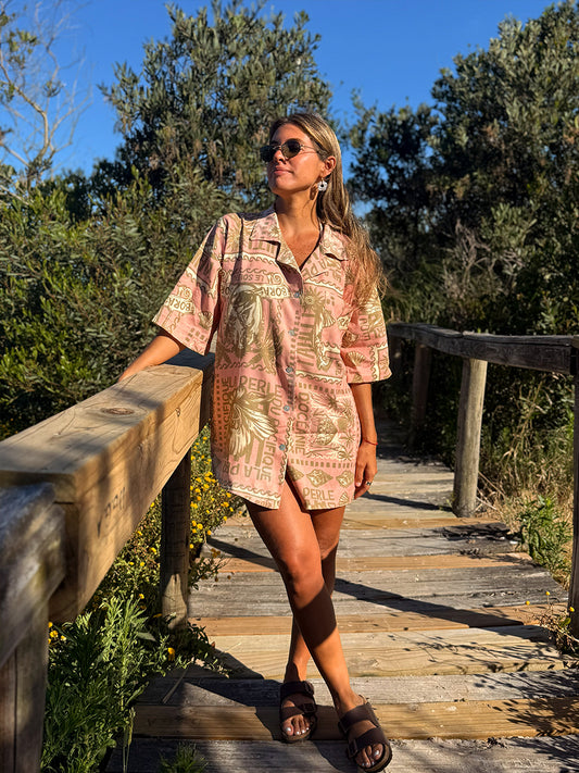 CAMISA BORA BORA PEACH