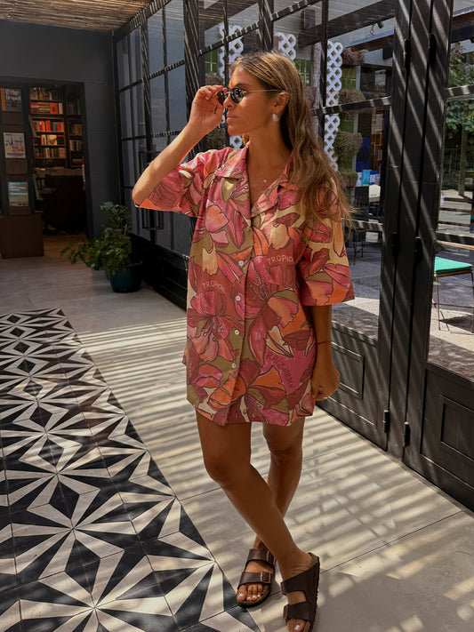 CAMISA TROPICALIA VERDE