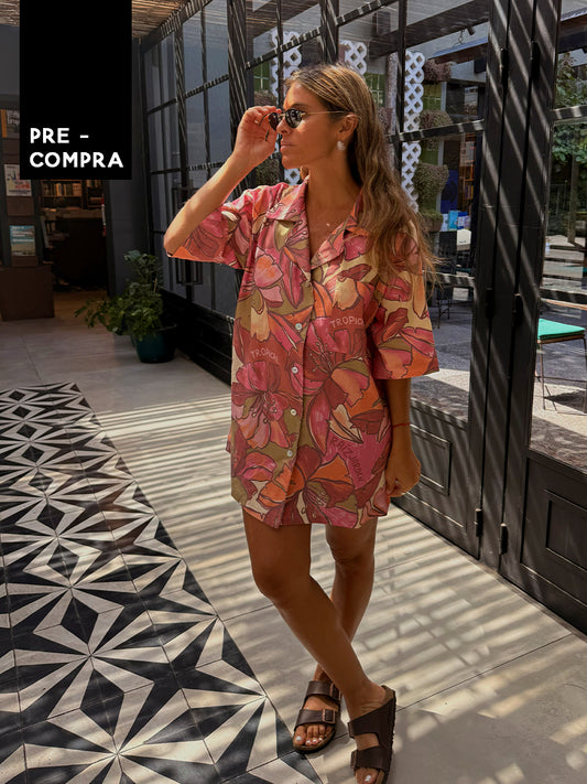 CAMISA TROPICALIA VERDE