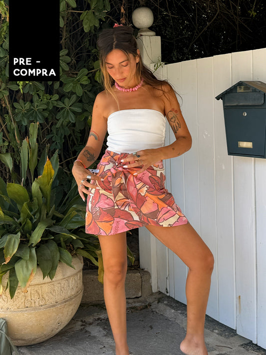 FALDA TROPICALIA CREME