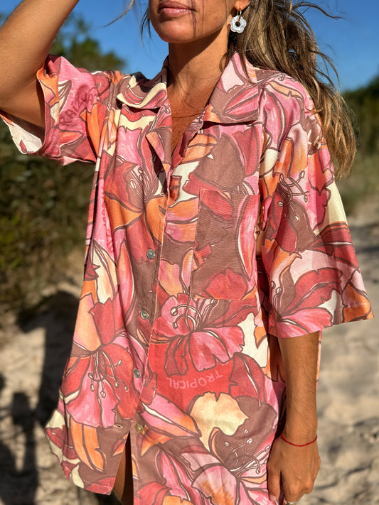 CAMISA TROPICALIA CREME