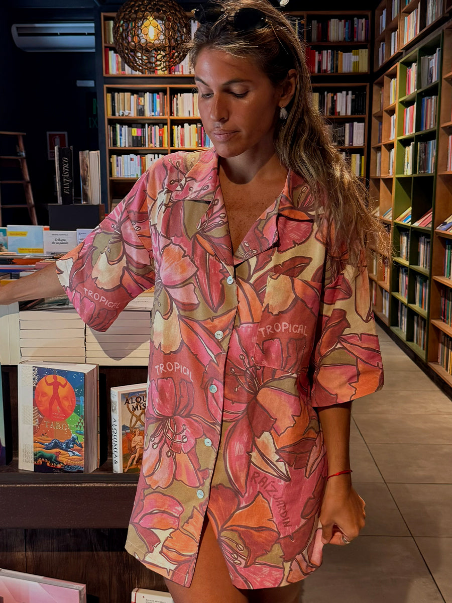 CAMISA TROPICALIA VERDE