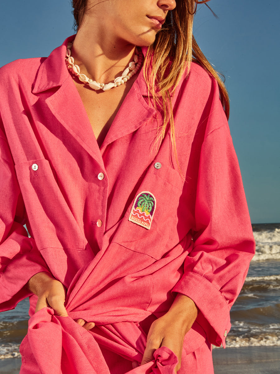 CAMISA BOSSA NOVA PINK